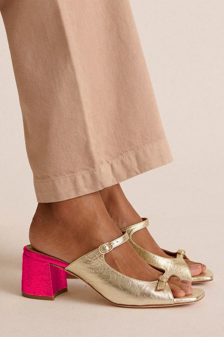 The Classic Summer Sandals, boxed and ready to go out