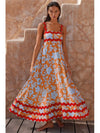 Orange Floral
