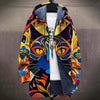 Colorful Pattern with Cats