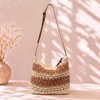 Khaki & Naturel ivory